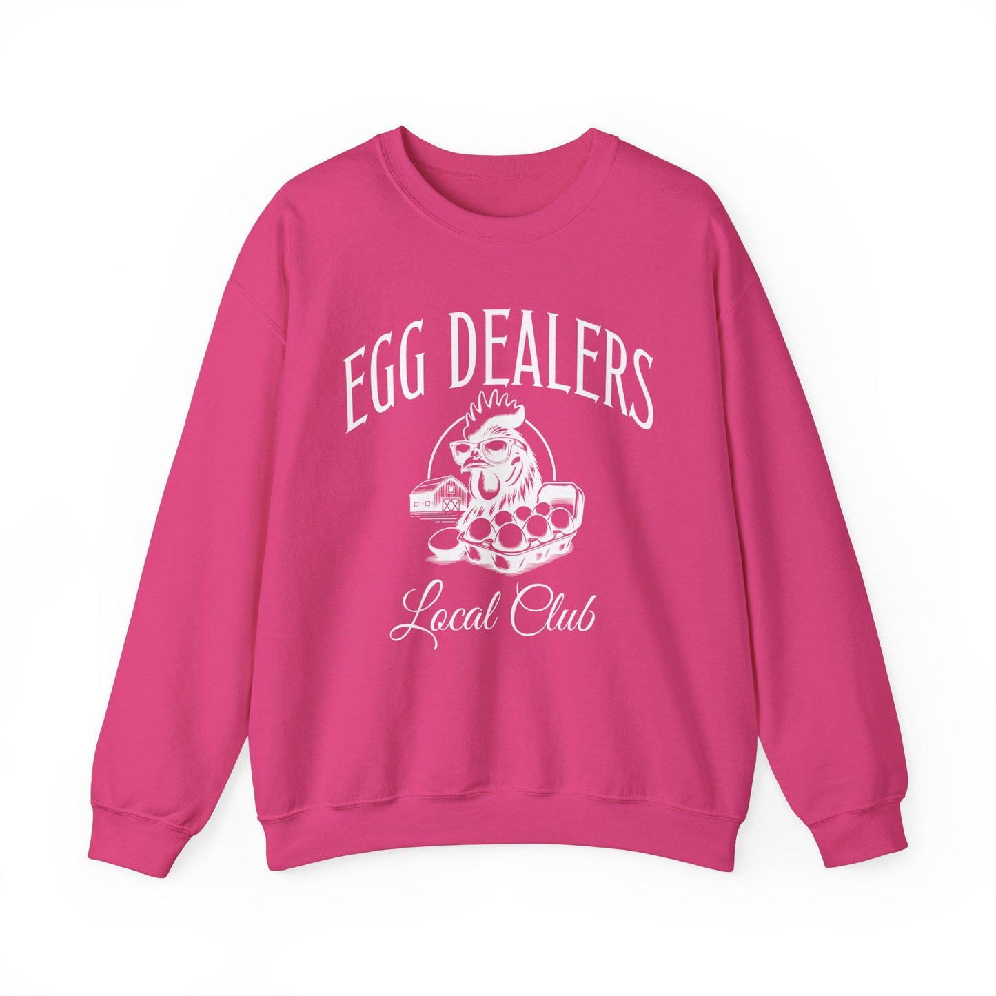 Funny Chicken Sweatshirt, Egg Dealers Sweatshirt, Chicken Social Club Shirt, Farm Sweatshirt, Egg Farmer Gifts, Local Egg Dealer