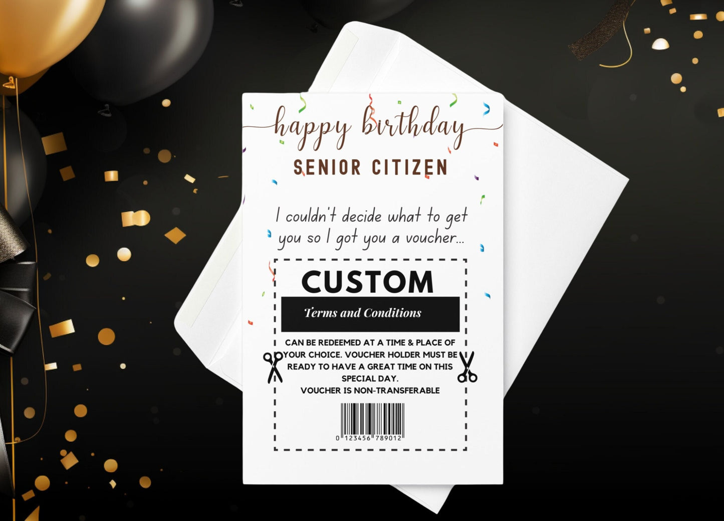 Personalized Funny Birthday Card, Old guy birthday greeting card, Funny Sarcastic Birthday Card for Him, Rude Birthday Card