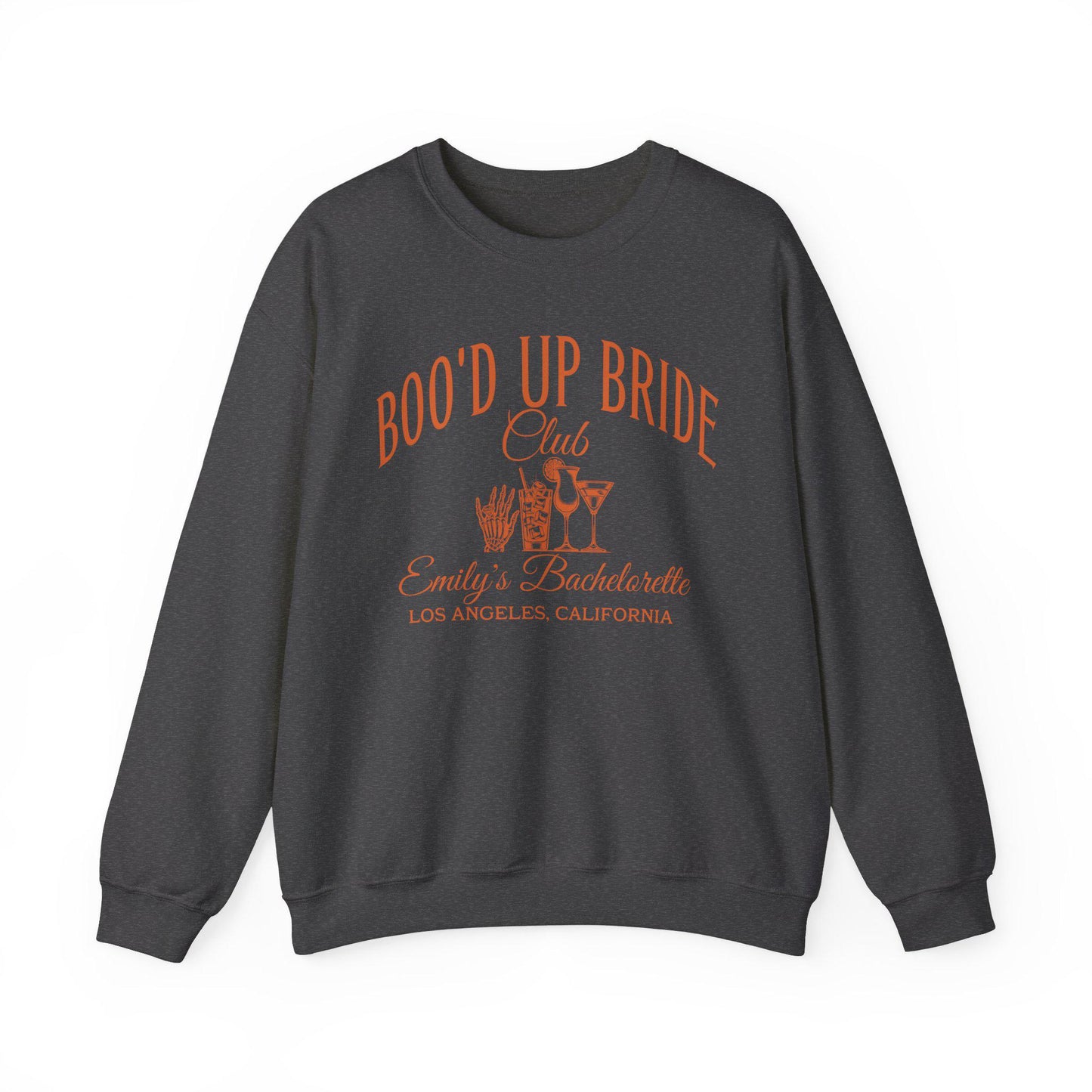 Custom Halloween Bachelorette Sweatshirt, Spooky Bachelorette Sweatshirt, Bride & Bridesmaids Proposal Gifts, Skeleton Sweatshirt for Bride