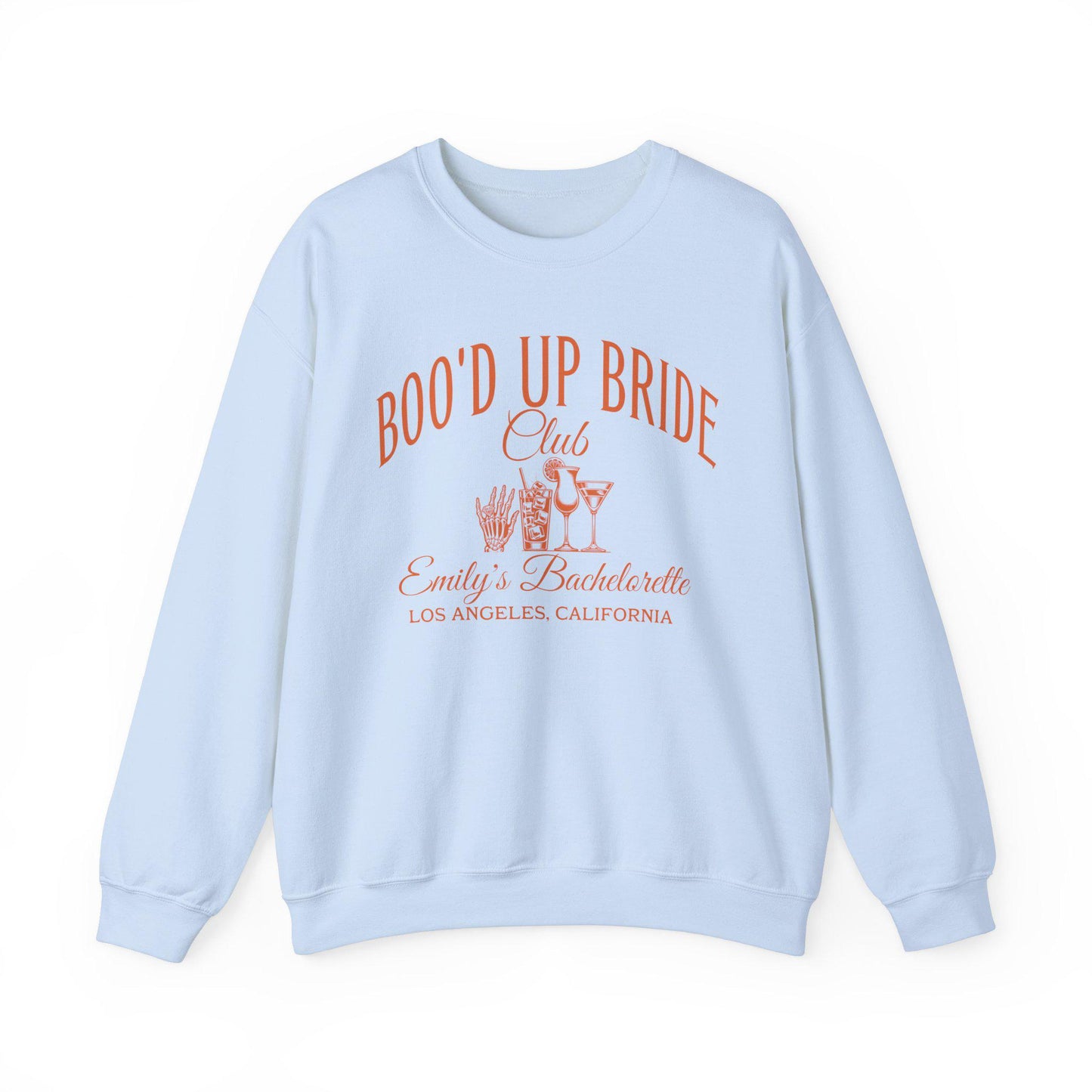 Custom Halloween Bachelorette Sweatshirt, Spooky Bachelorette Sweatshirt, Bride & Bridesmaids Proposal Gifts, Skeleton Sweatshirt for Bride