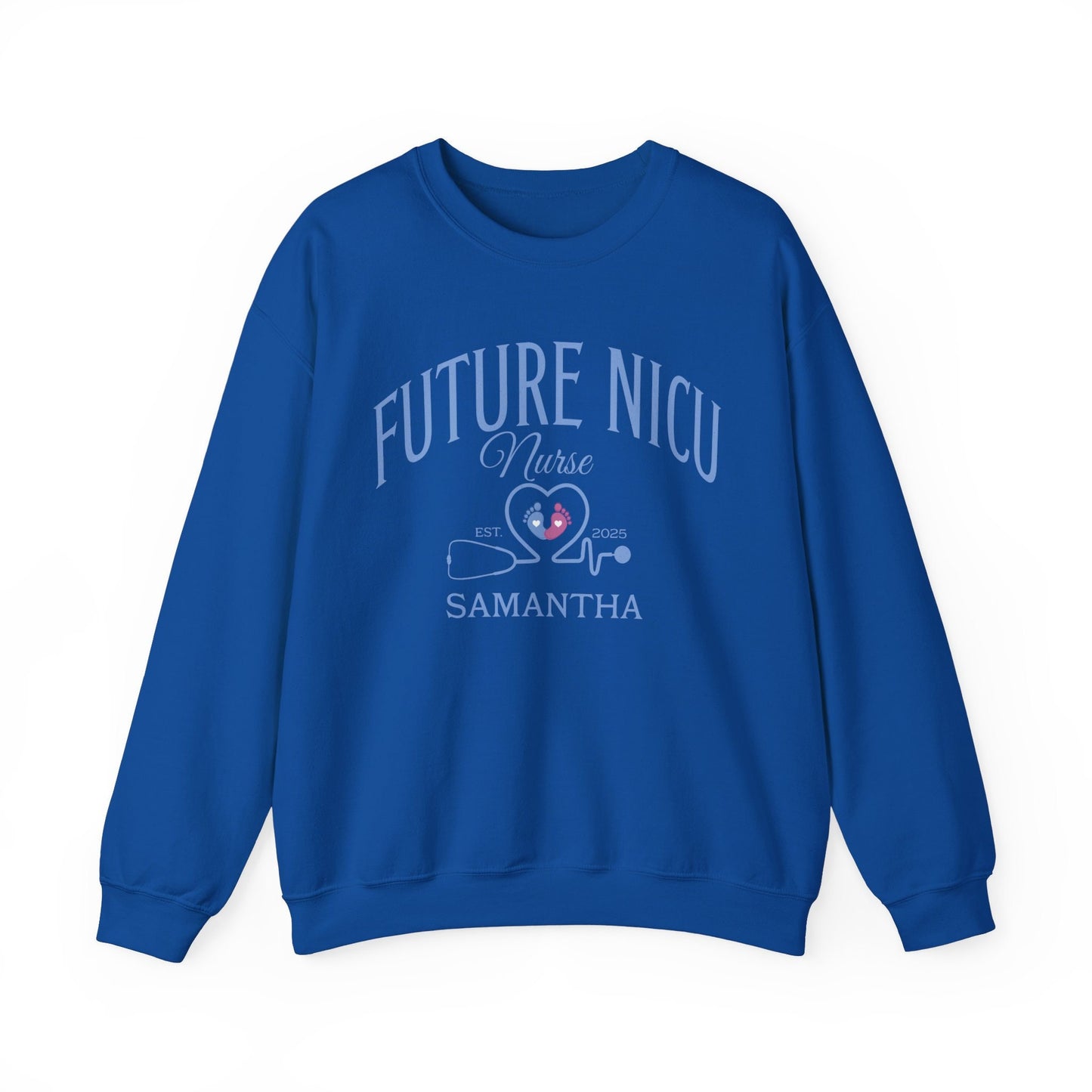 Custom NICU Nurse Sweatshirt, Personalized Nurse Appreciation Gift, Future Nurse Graduate Gift, Nurse Week Gift, New Nurse Gift