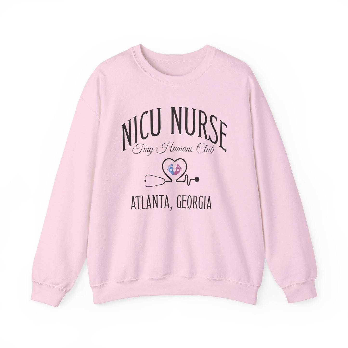 Custom NICU Nurse Sweatshirt, Neonatal Nurse Gift for Nurses Week, Tiny Humans Club Custom Sweatshirt, Custom Social Club Sweatshirt
