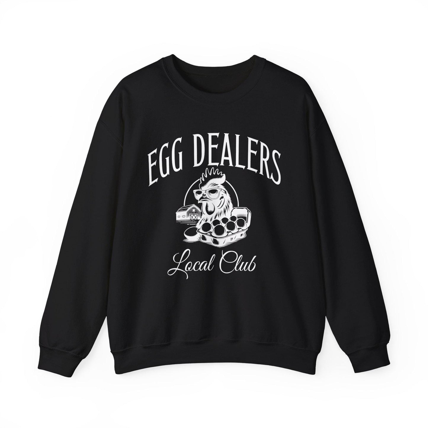 Funny Chicken Sweatshirt, Egg Dealers Sweatshirt, Chicken Social Club Shirt, Farm Sweatshirt, Egg Farmer Gifts, Local Egg Dealer