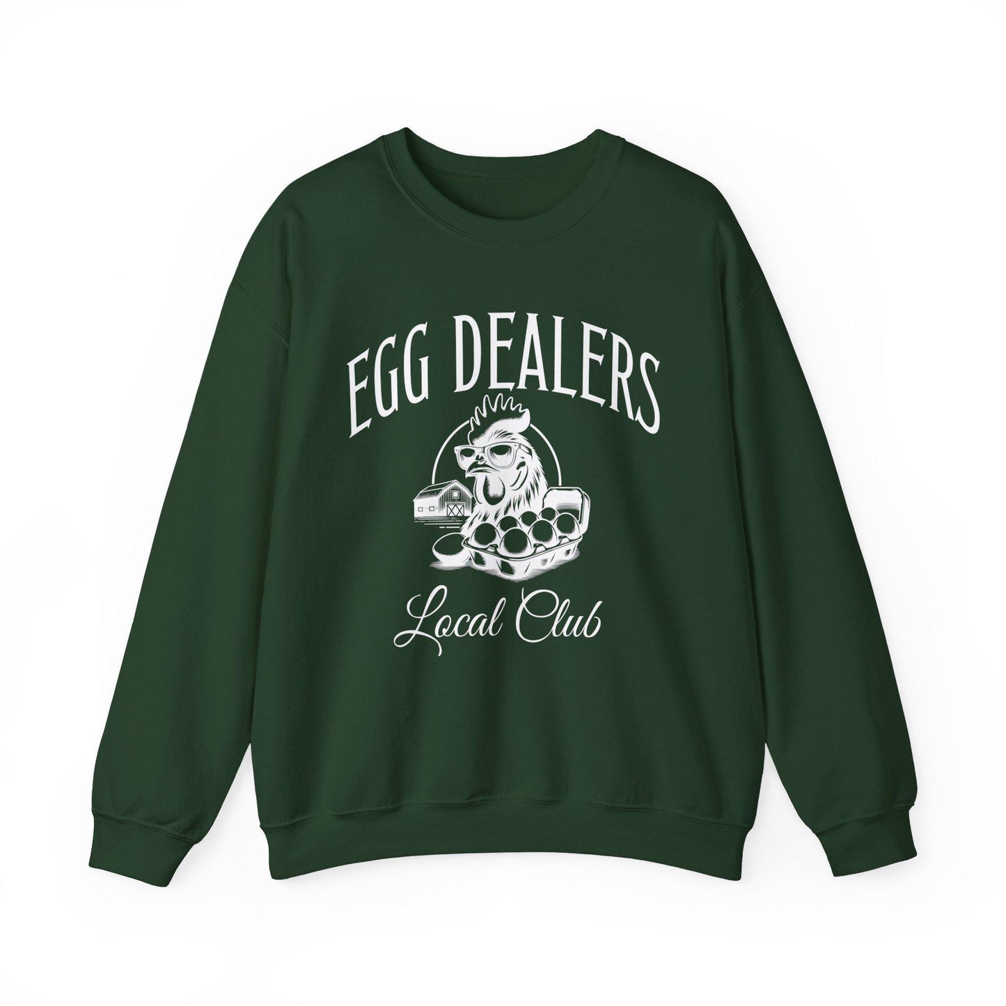 Funny Chicken Sweatshirt, Egg Dealers Sweatshirt, Chicken Social Club Shirt, Farm Sweatshirt, Egg Farmer Gifts, Local Egg Dealer