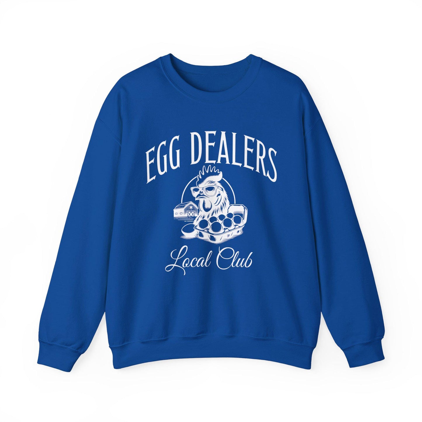 Funny Chicken Sweatshirt, Egg Dealers Sweatshirt, Chicken Social Club Shirt, Farm Sweatshirt, Egg Farmer Gifts, Local Egg Dealer