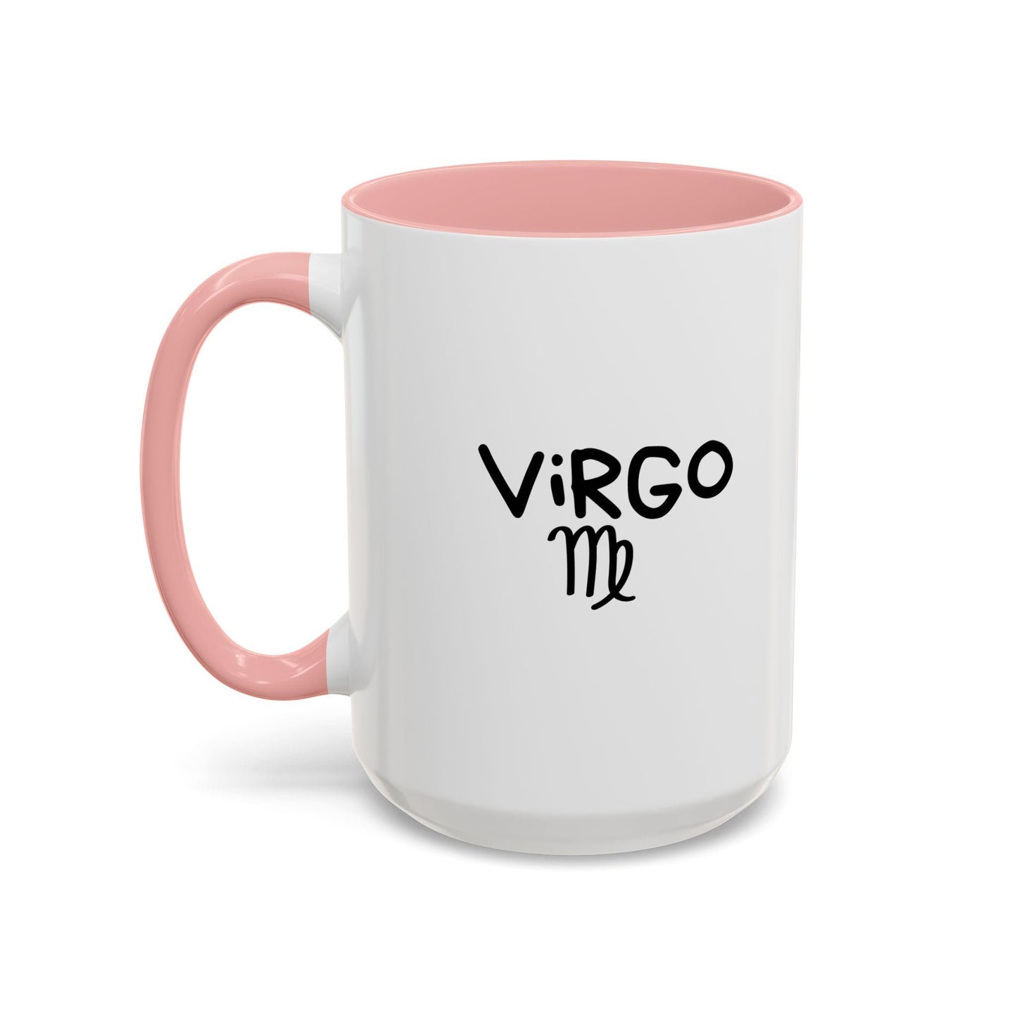 Virgo Accent Coffee Mug, Virgo Birthday Gift for Him for Her, Zodiac Sign Coffee Cup, Astrology Gift mug, Astrological Tea Cup (11oz, 15oz)