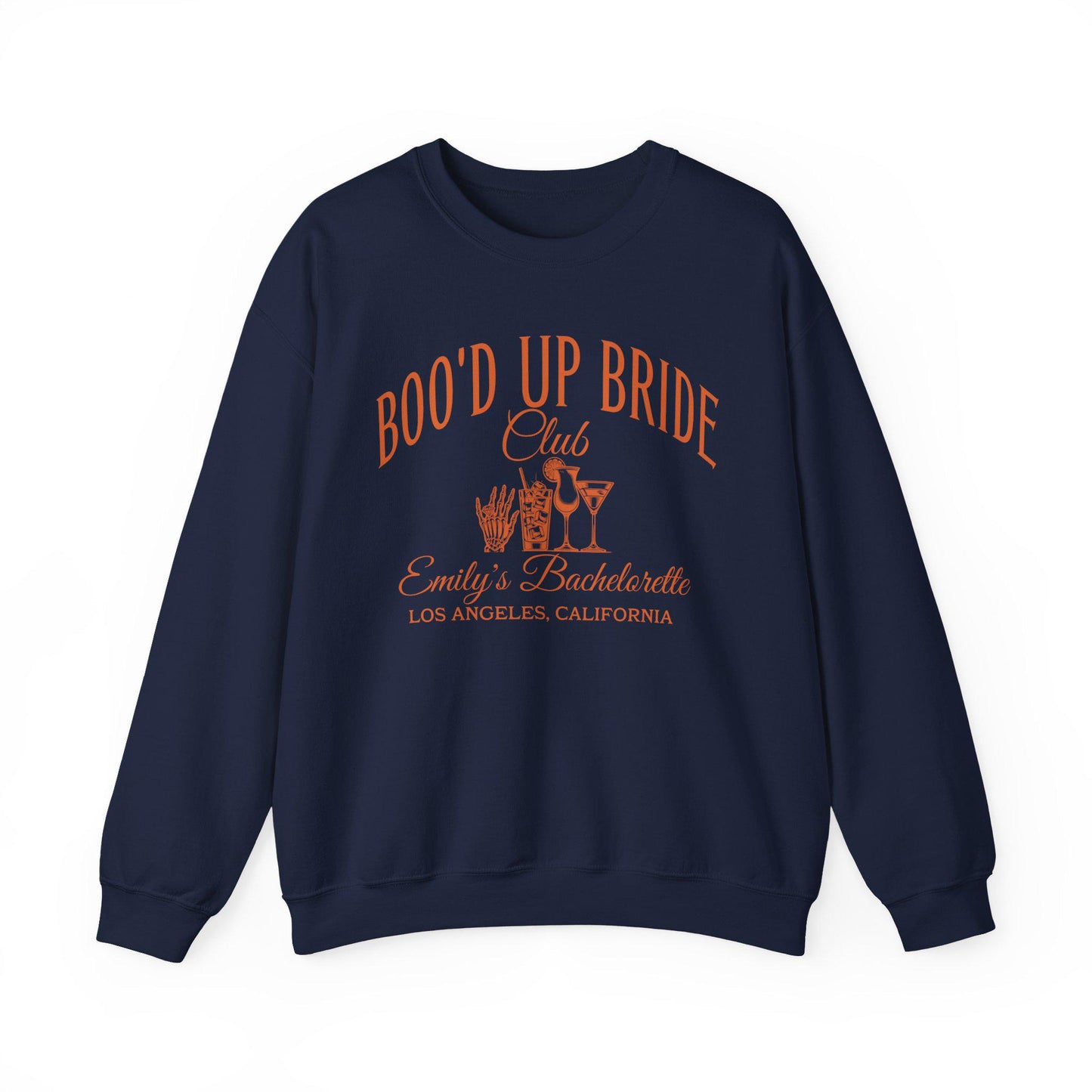 Custom Halloween Bachelorette Sweatshirt, Spooky Bachelorette Sweatshirt, Bride & Bridesmaids Proposal Gifts, Skeleton Sweatshirt for Bride