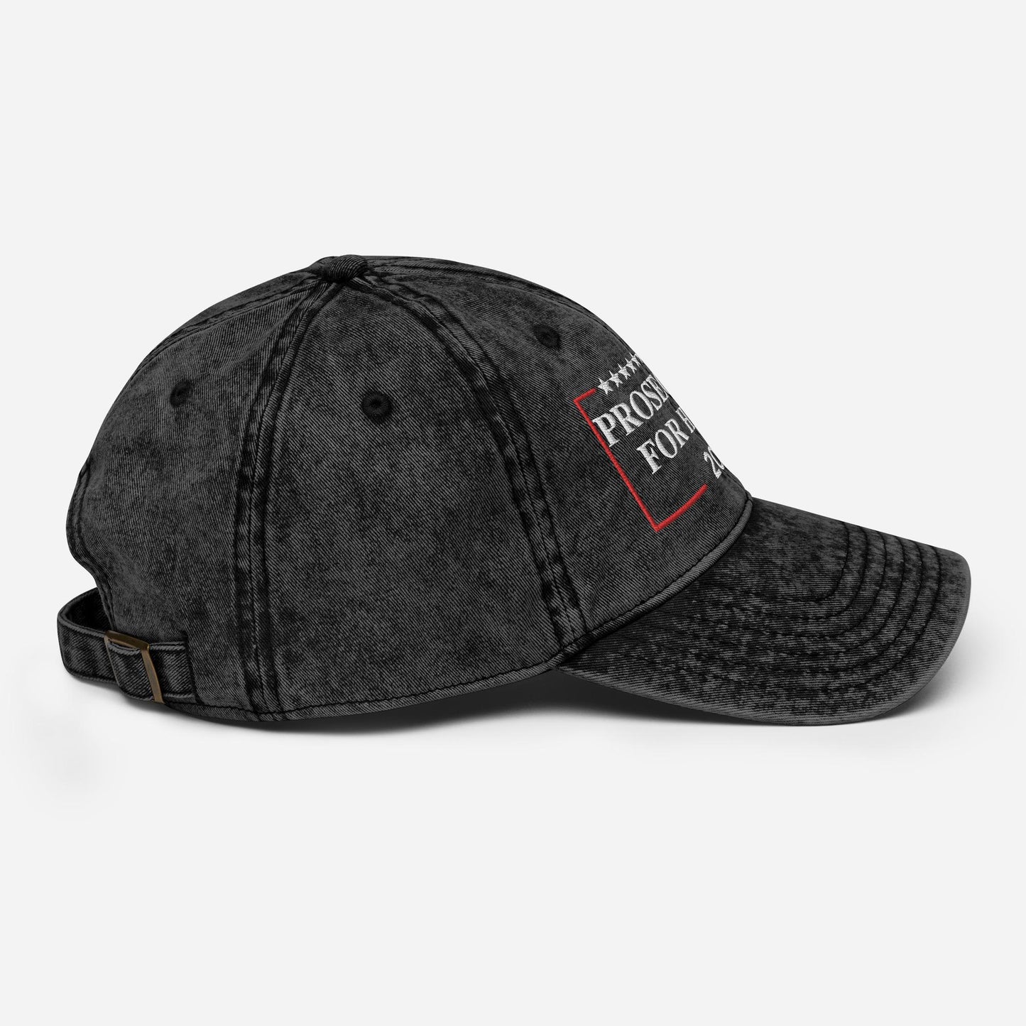 Embroidered Prosecutors for Harris Cap, Vintage Cotton Twill Hat for Campaign and Rally, Election Hat, Prosecutors for Kamala