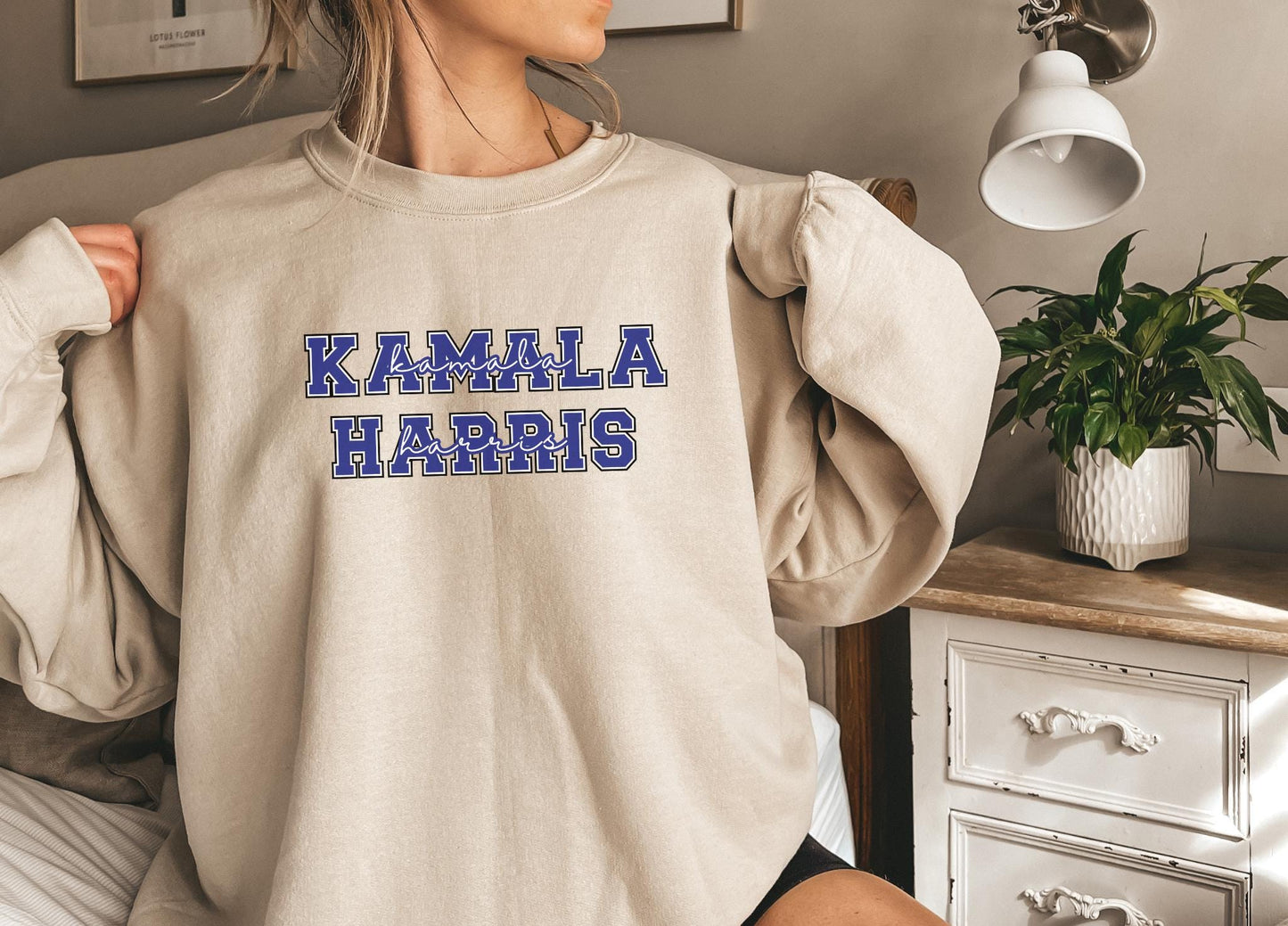 Election Shirt, Kamala Harris Sweatshirt, Vote Madam President, 2024 USA Voting Sweatshirt Gift for Wife, Harris 47, USA Politics Sweatshirt