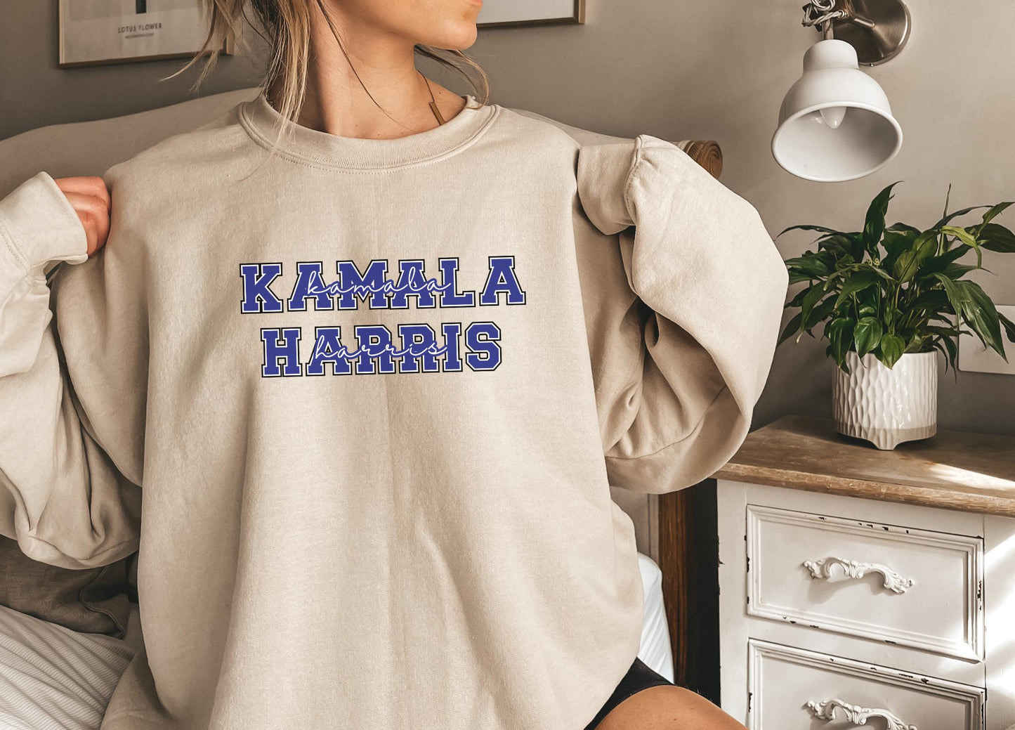 Kamala Harris Sweatshirt, 2024 USA Election Sweatshirt, Gift for Wife, Madam President, Harris 47th President, Political Campaign Sweatshirt