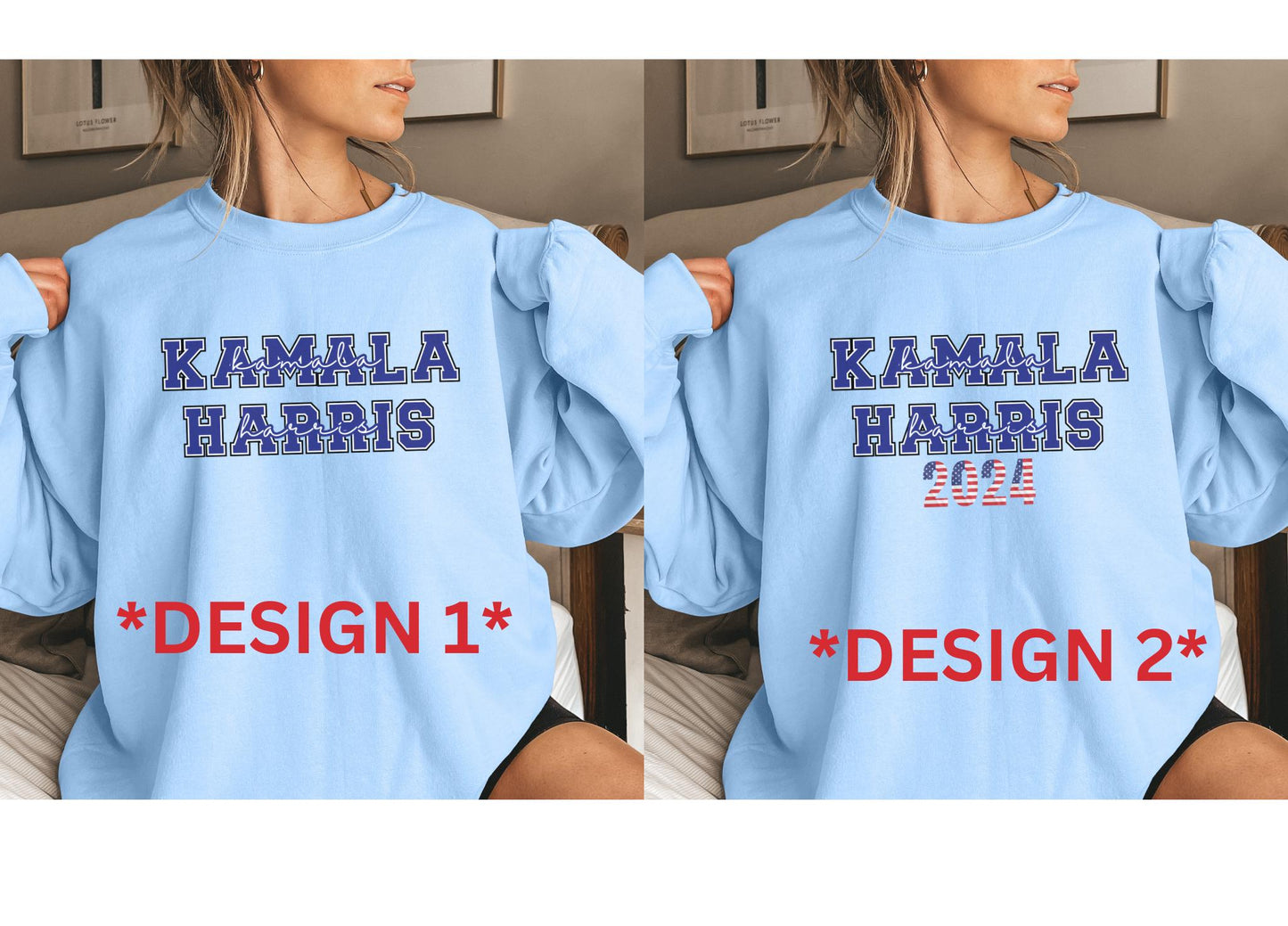 Kamala Harris Sweatshirt, 2024 USA Election Sweatshirt, Gift for Wife, Madam President, Harris 47th President, Political Campaign Sweatshirt