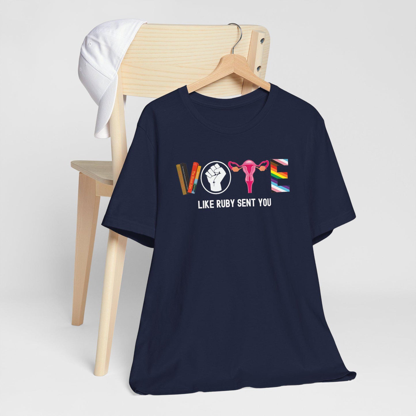 Vote Shirt, Rosa Ruby Kamala Shirt, Rosa sat so ruby could walk so Kamala could run, vote like Ruby sent you, Harris 2024 Election shirt