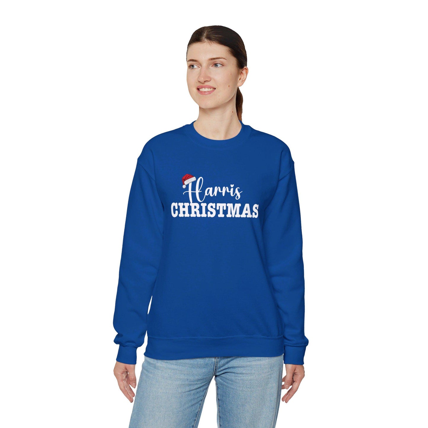 Kamala Harris Christmas Sweatshirt, Funny Christmas gift for Democrat, For Harris Sweatshirt, Winter Christmas Sweatshirt for her