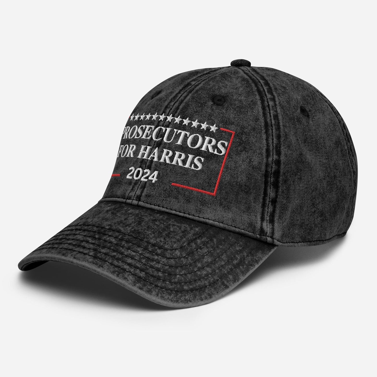 Embroidered Prosecutors for Harris Cap, Vintage Cotton Twill Hat for Campaign and Rally, Election Hat, Prosecutors for Kamala