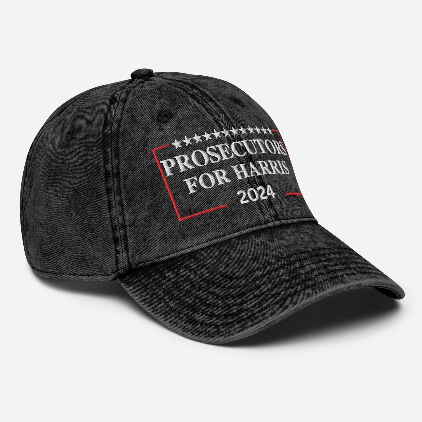 Embroidered Prosecutors for Harris Cap, Vintage Cotton Twill Hat for Campaign and Rally, Election Hat, Prosecutors for Kamala