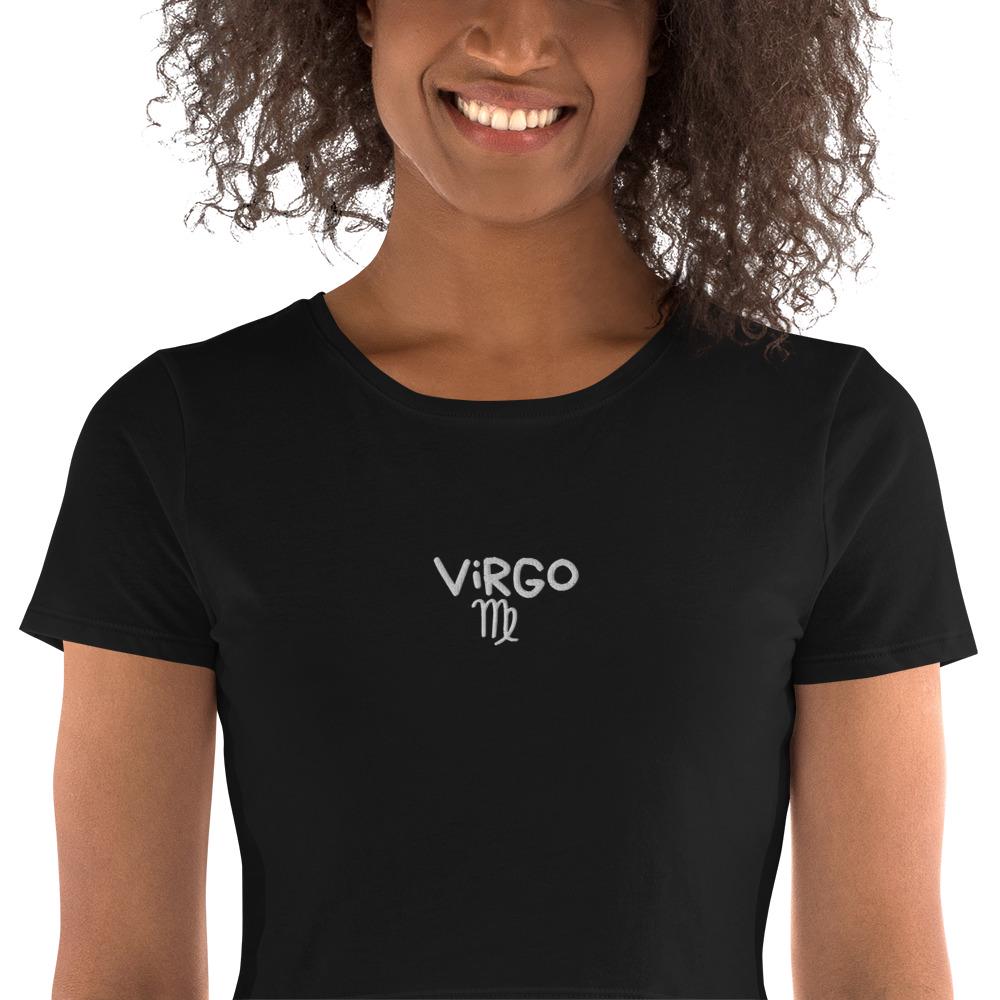 Y2k Virgo Baby tee, zodiac sign birthday gift, crop top astrology gift for a virgo, astrological shirt, 90s birthday gift for girls