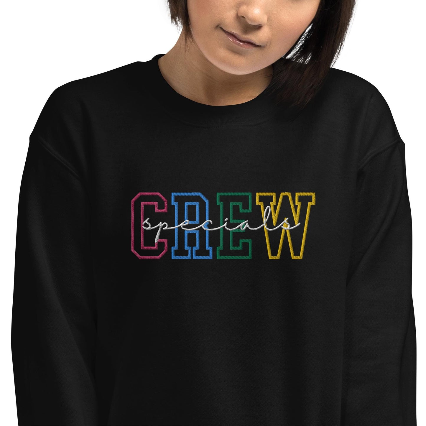 Embroidered specials teacher sweatshirt, specials crew sweater, special education sweatshirt, sped teacher gift, specials squad appreciation