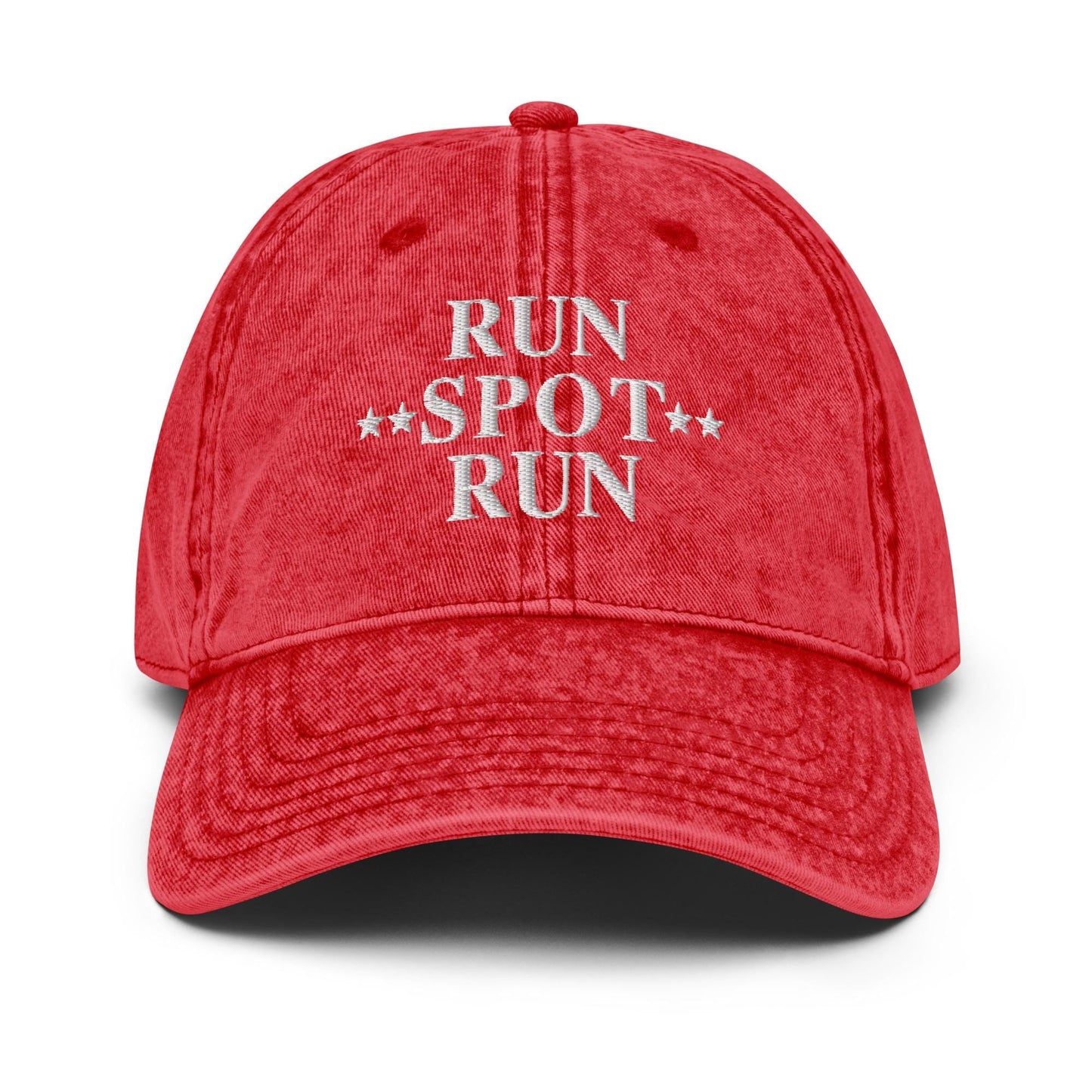 Run spot run hat, funny Trump hat, presidential campaign cap, Vintage aesthetic cotton twill hat for trump supporter