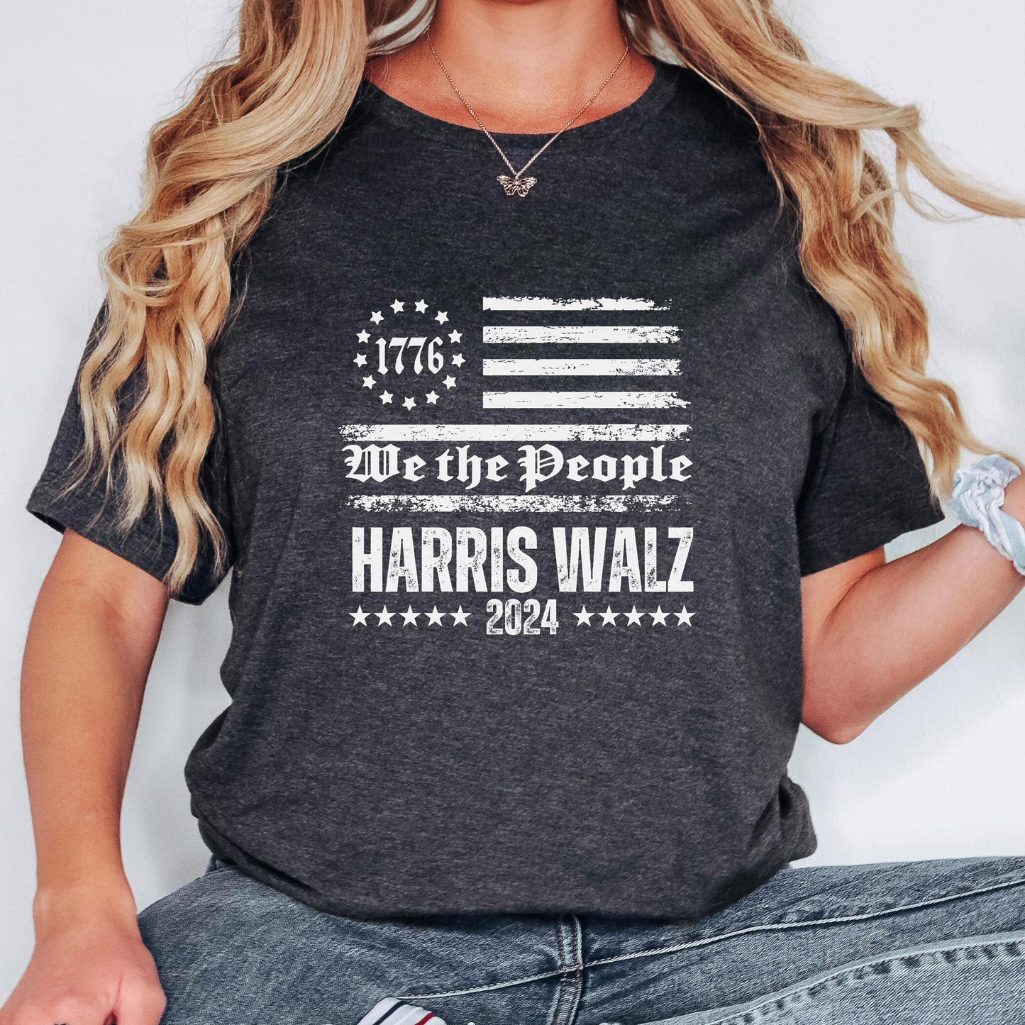 American flag shirt, we the people Vote shirt, Harris for president tshirt, Harris Walz shirt election, we are not going back tshirt