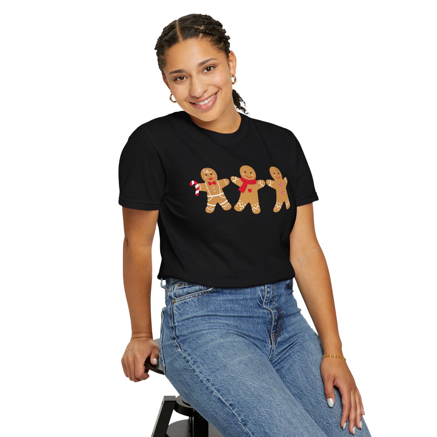 Comfort Colors Gingerbread Cookies Shirt, Christmas cookies Shirt, Baking Shirt women, Cute cookies shirt, Holiday season Shirt