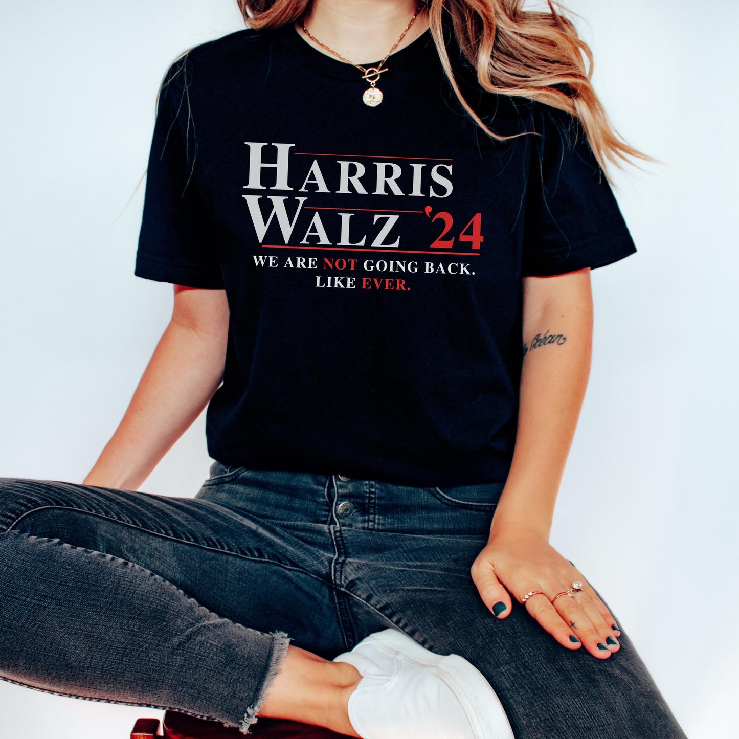 Harris Walz shirt, for Harris Walz shirt, 2024 for harris shirt, Tim Walz tshirt, Democrat gift, we are not going back, harris for president