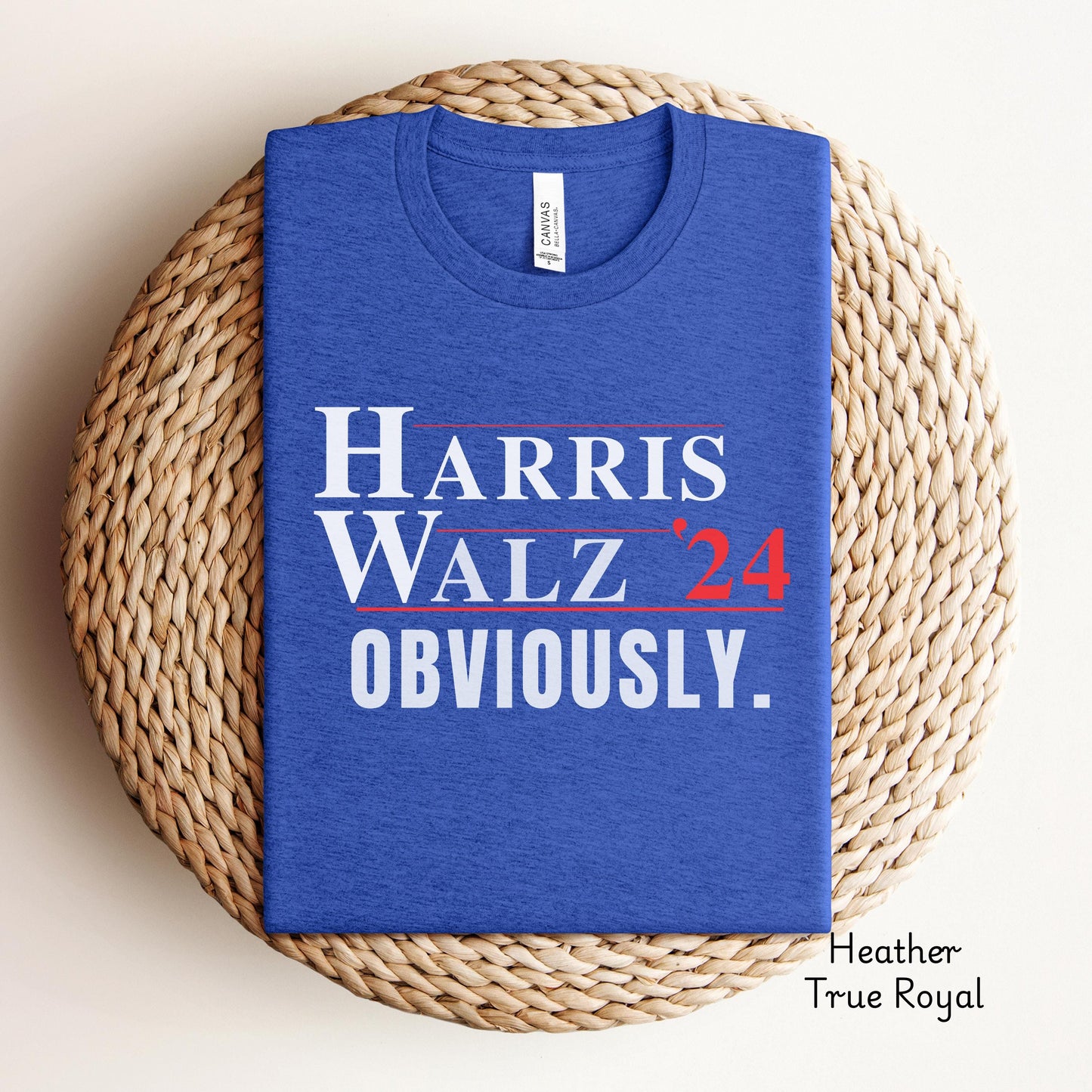 Harris Walz obviously shirt, for Harris Walz shirt, Democrat gift, we are not going back, harris for president tee, for harris shirt
