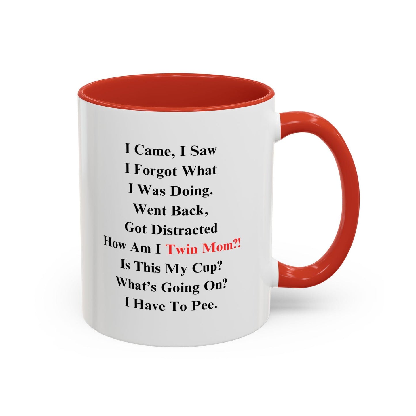 Funny coffee mug for twin mom, mama birthday gift, ADHD Gift For Women, Mental health awareness Gift For mom of twins, Mom coffee cup