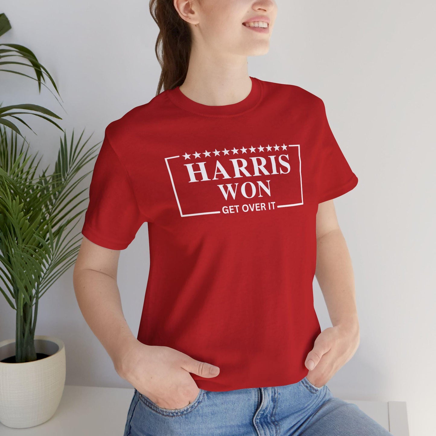 Kamala Harris Won tshirt, democrat shirt for Harris Walz inauguration, ProHarris tee, 2024 Election shirt, We are not going back tee