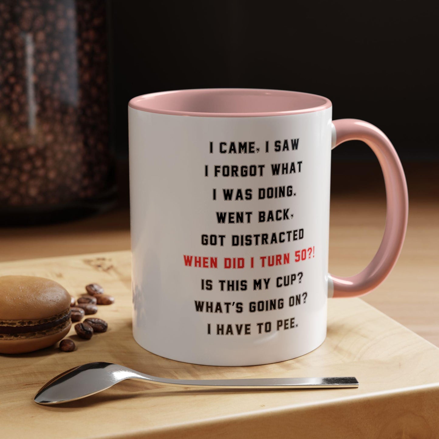 Funny 50th Birthday Mug, Best friend 50th birthday gift, 50th Birthday Gift For Women, 50th Birthday Gift For Men, Mom turns 50 coffee cup