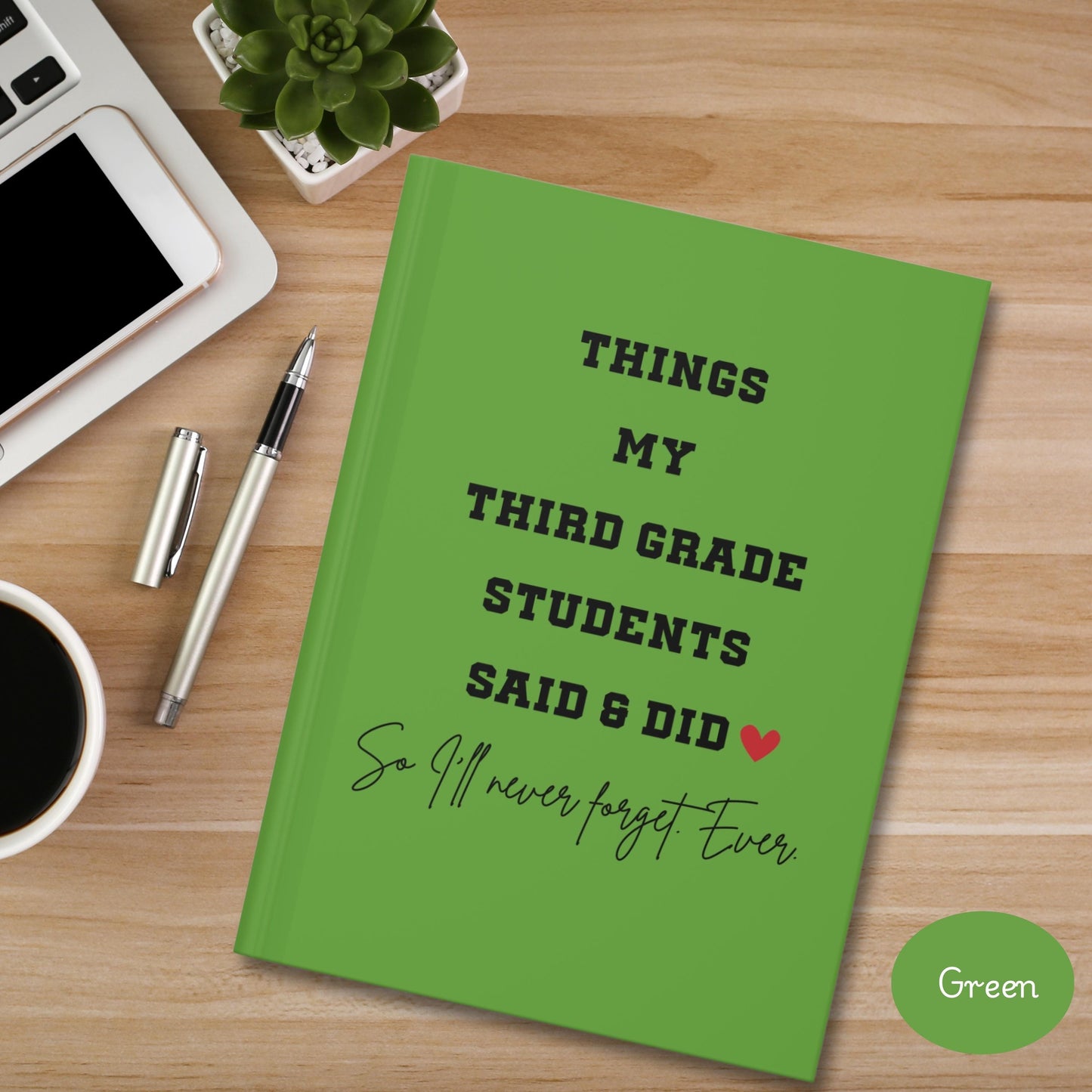 Third Grade Teacher Journal, Thank You Gift for Elementary Teacher, Funny End of Year Teacher Appreciation, Elementary School teacher gift