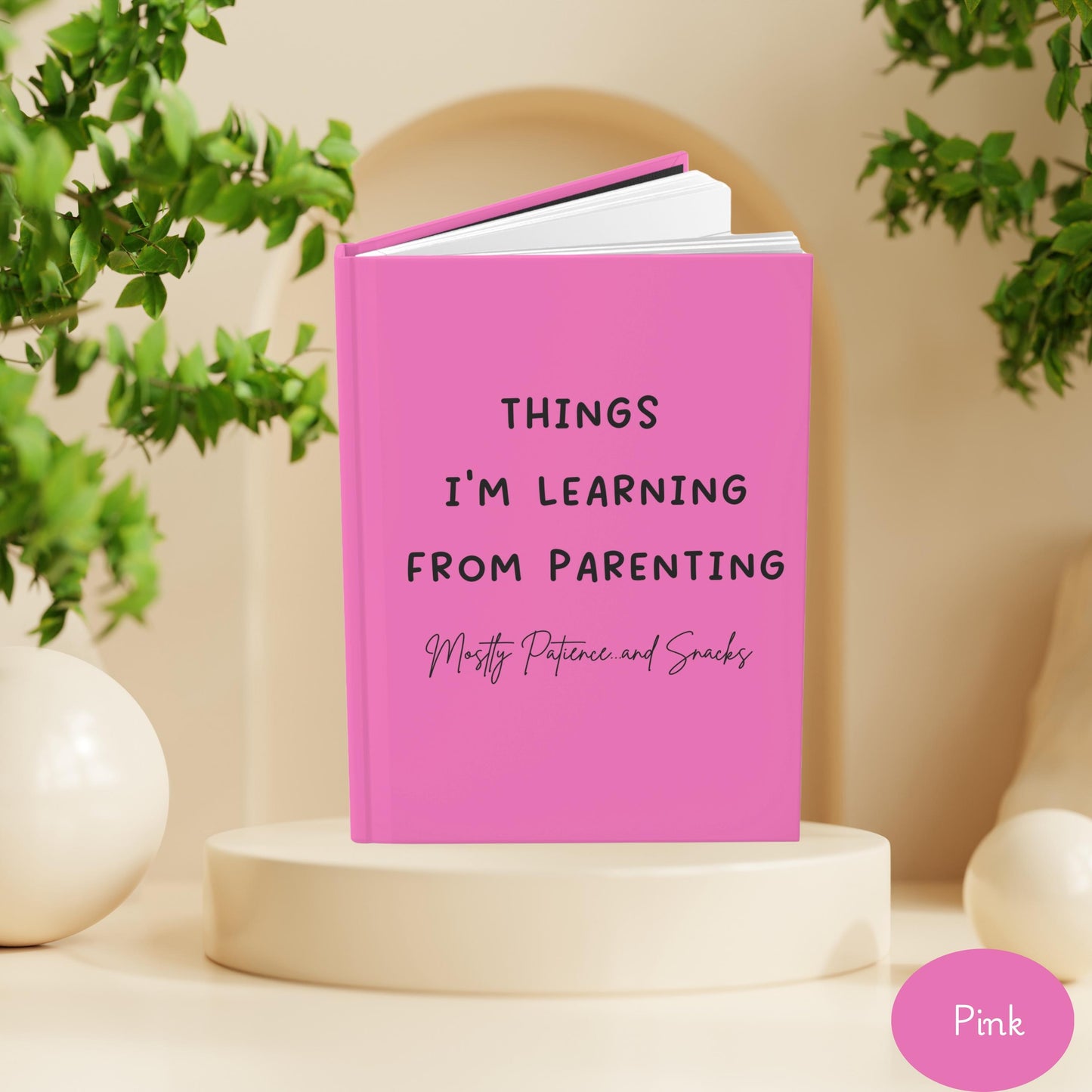 Funny Mom and Dad Journal, hardcover notebook for new parents, birthday gift for husband and wife, dad's gag gift, funny gift for mom
