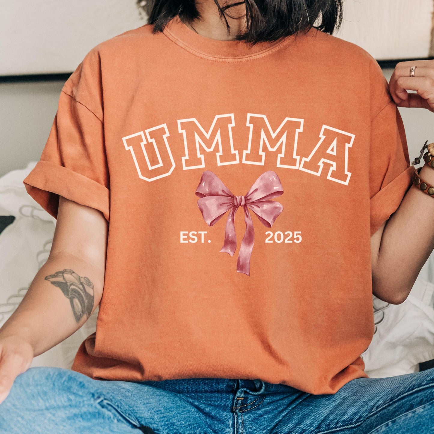 Mom Shirt, Comfort Colors Korean Mom Mothers Day Gift, First Time New Mom Tshirt, Motherhood Cool Mama Sweatshirt, Birthday Gift for Mom