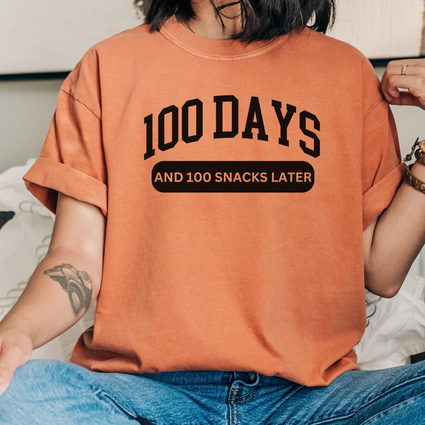 Comfort Colors Funny 100 Days of School Shirt, Happy 100th Day Of School Teacher tshirt, I survived 100 days shirt, 100 days teacher shirt