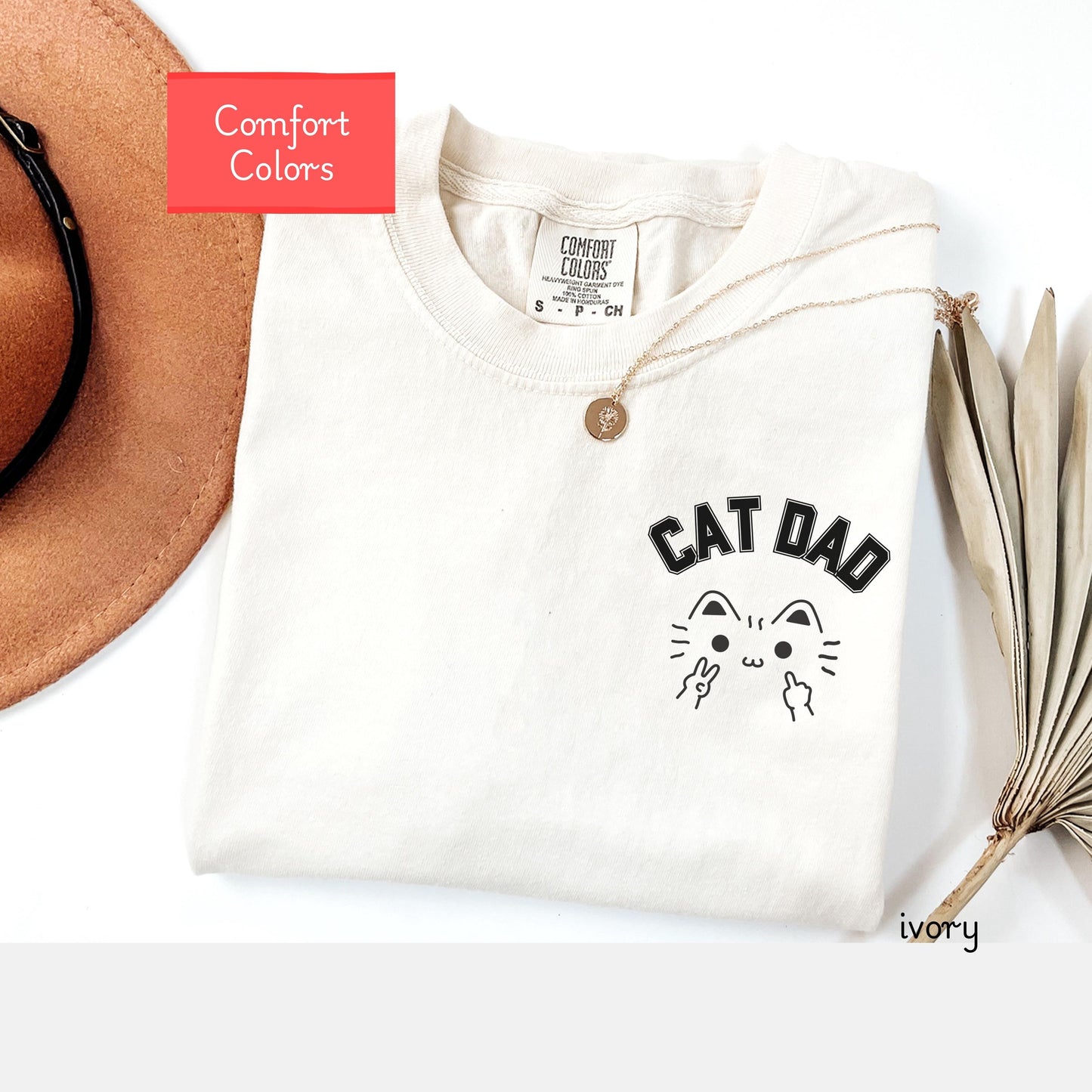 Cat Dad Shirt, Comfort Colors Cat Daddy Shirt, Funny Cat Tee, Cat Dad Tee Shirt, Cat Father TShirt, Cat Owner Shirt, Cat Lover Gift birthday
