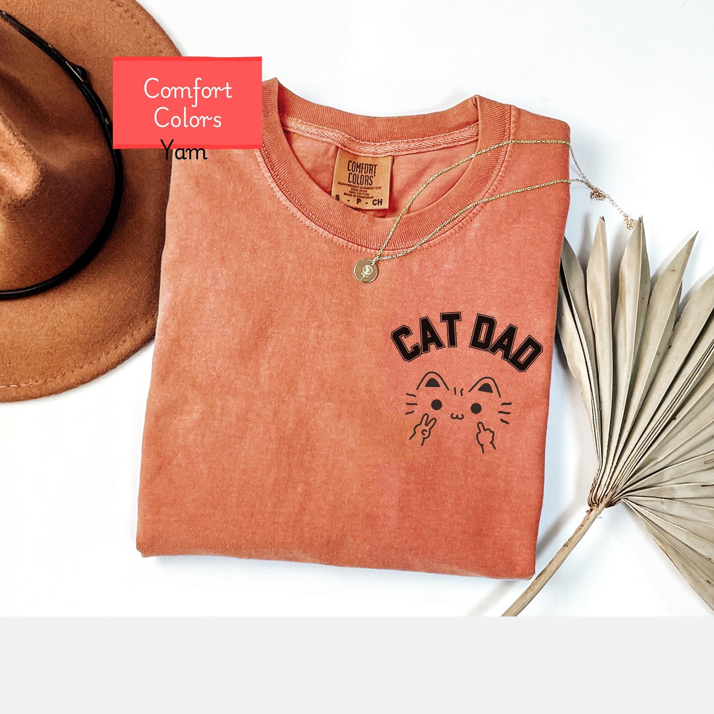 Cat Dad Shirt, Comfort Colors Cat Daddy Shirt, Funny Cat Tee, Cat Dad Tee Shirt, Cat Father TShirt, Cat Owner Shirt, Cat Lover Gift birthday