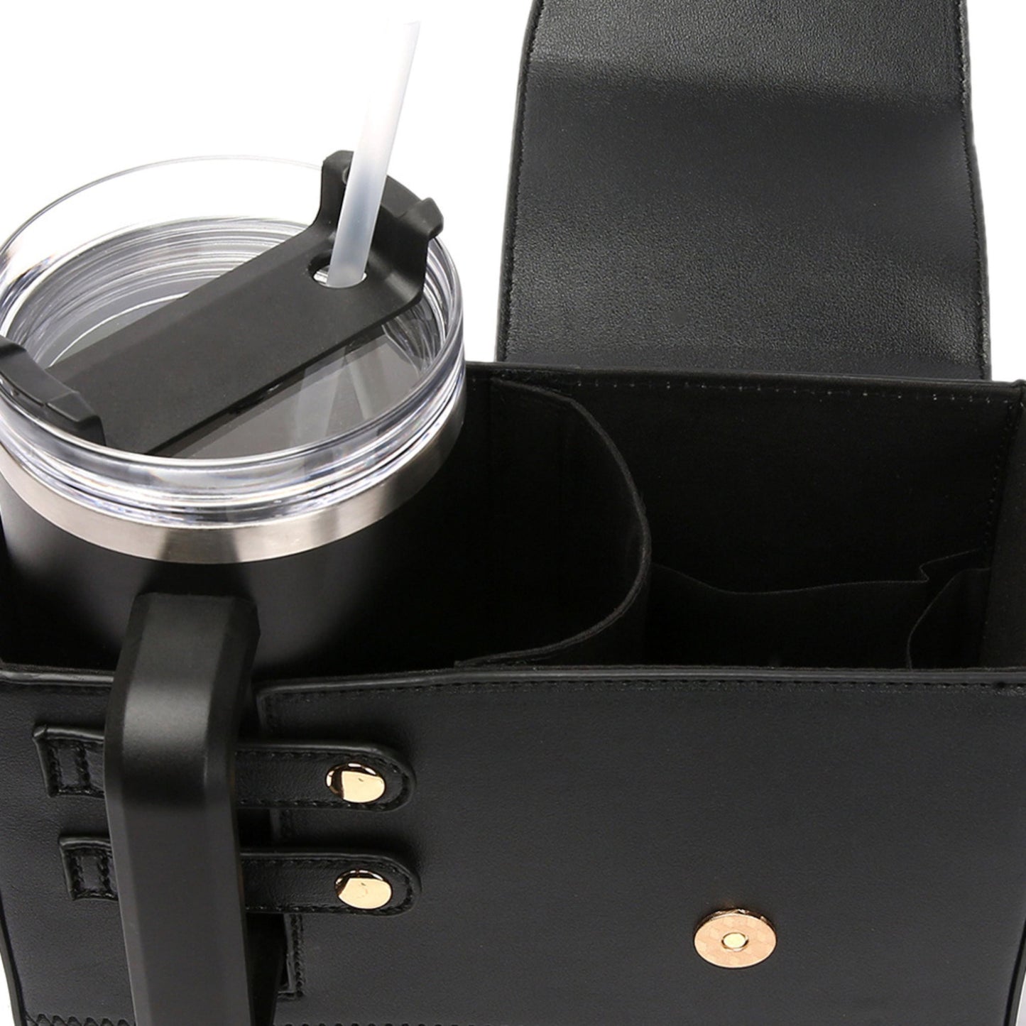 Water cup bag with strap, Crossbody tumbler bag, portable outdoor purse for tumbler, large capacity tumbler purse, tumbler accessory bag