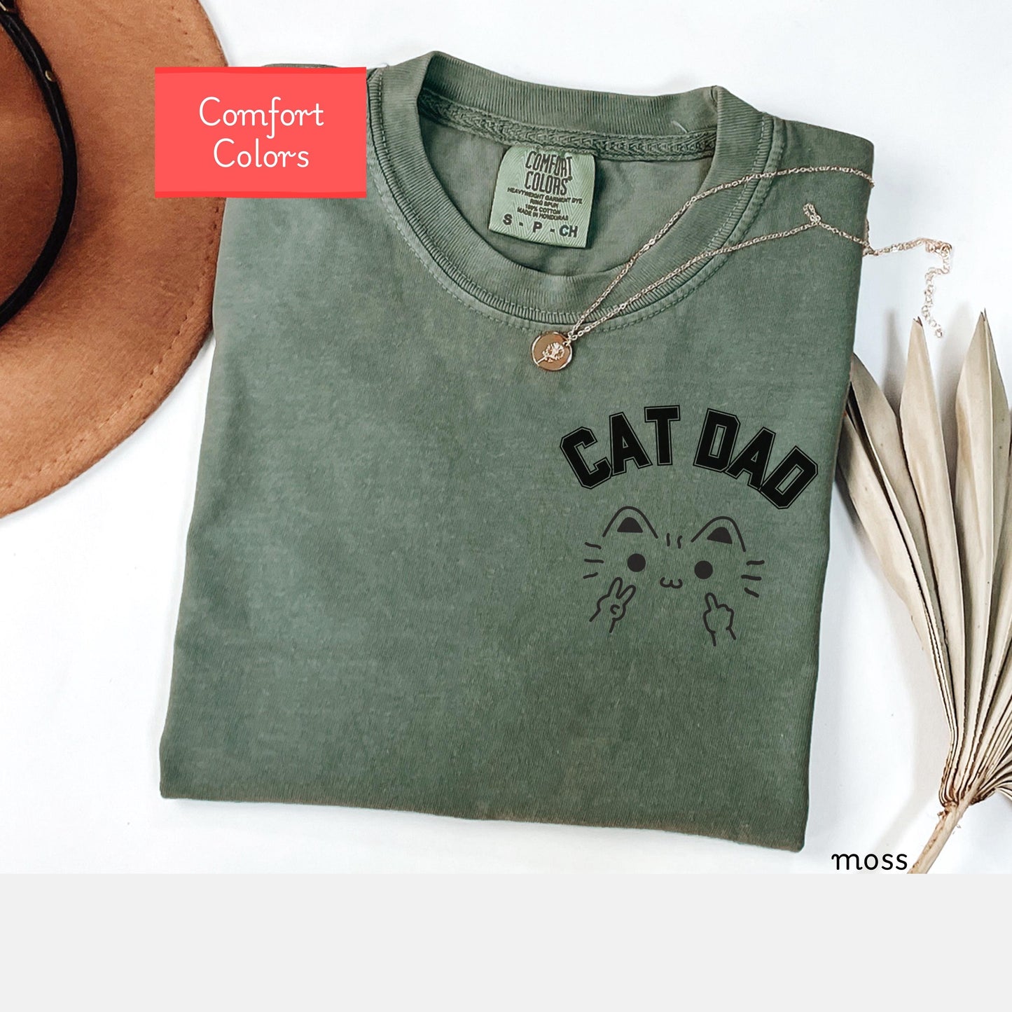 Cat Dad Shirt, Comfort Colors Cat Daddy Shirt, Funny Cat Tee, Cat Dad Tee Shirt, Cat Father TShirt, Cat Owner Shirt, Cat Lover Gift birthday