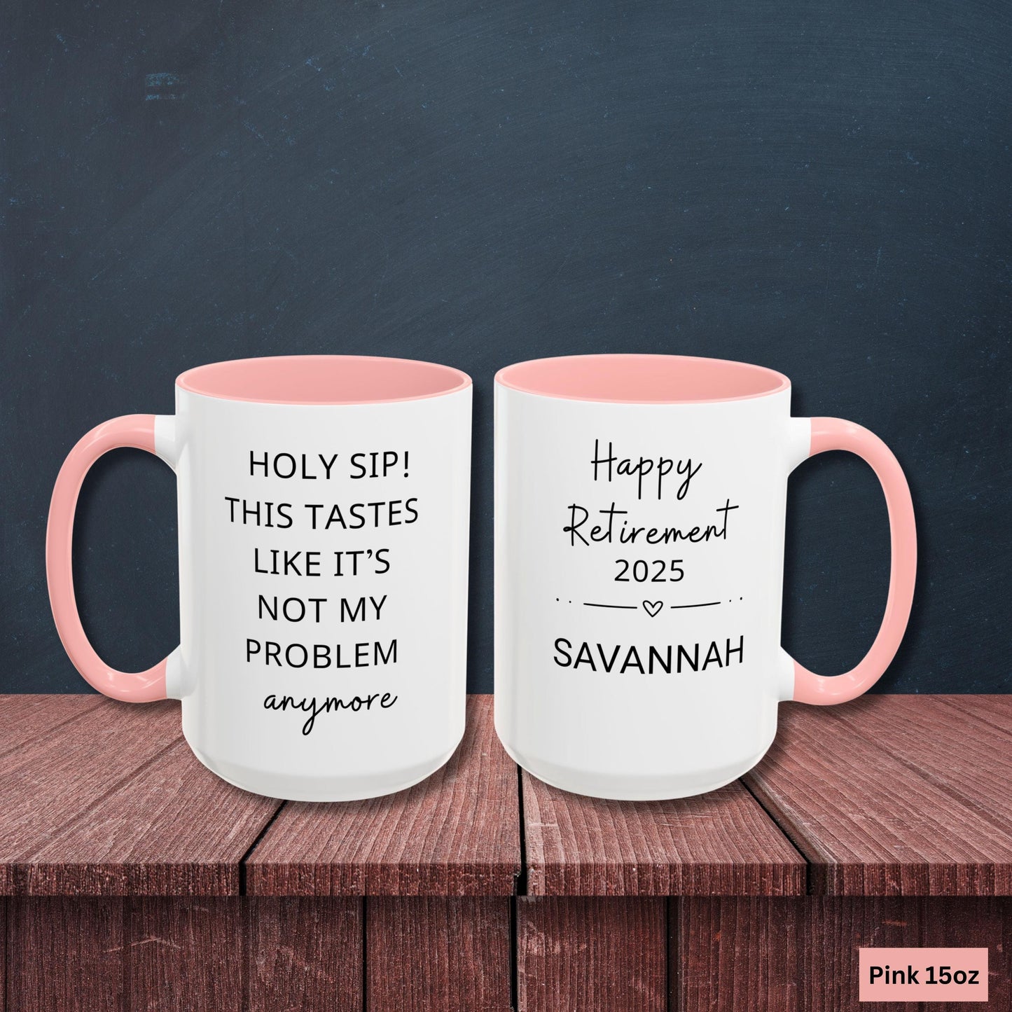 Personalized retirement mug, Funny Retirement mug, Custom Retirement Gift For Boss, Co Worker happy retirement gift, Officially Retired Cup