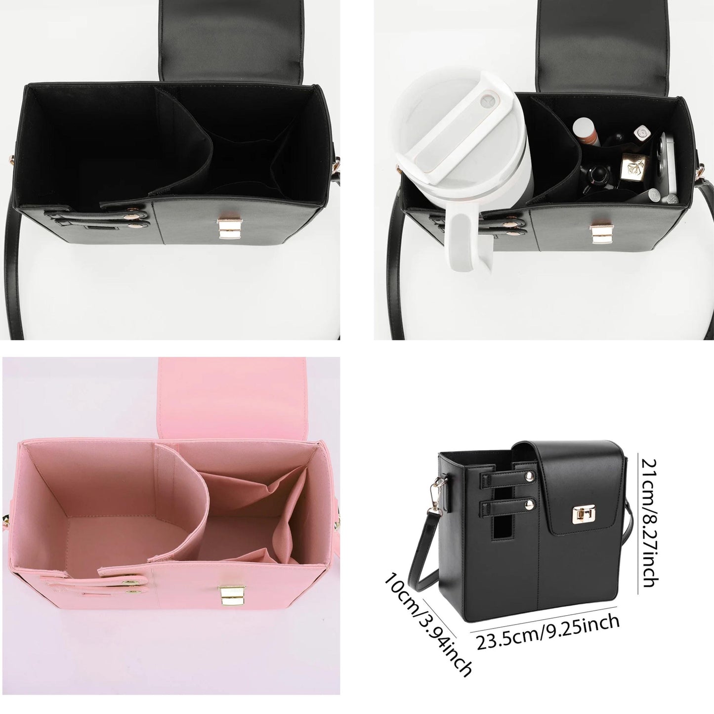 Water cup bag with strap, Crossbody tumbler bag, portable outdoor purse for tumbler, large capacity tumbler purse, tumbler accessory bag