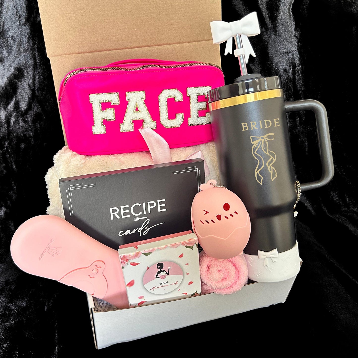 Custom Bride Gift Box Set, Hug in a Box Bridal Gift Box, Bachelorette Party Gift for Bride To Be, Future Mrs Gift Basket,Future Mrs Gift Box