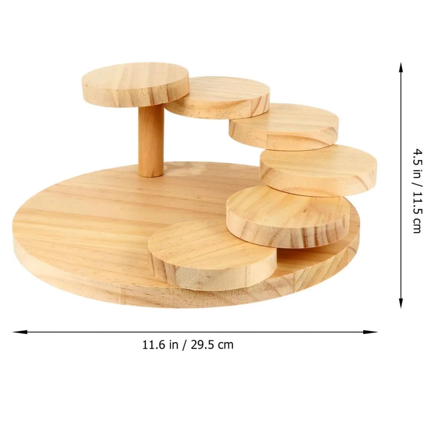 Personalized Tiered Charcuterie board, Bamboo Sushi Tray, Custom Wooden Desert display stand Platter, New Home Gift, Wedding Gift Couple