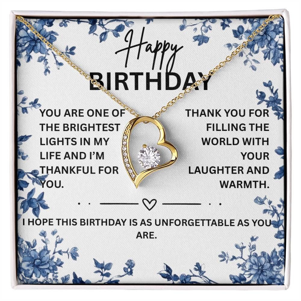 Birthday Necklace Gift for Her, Mom Necklace, Grandma Birthday, Daughter Birthday Gift, Necklace Gift for Friend Birthday