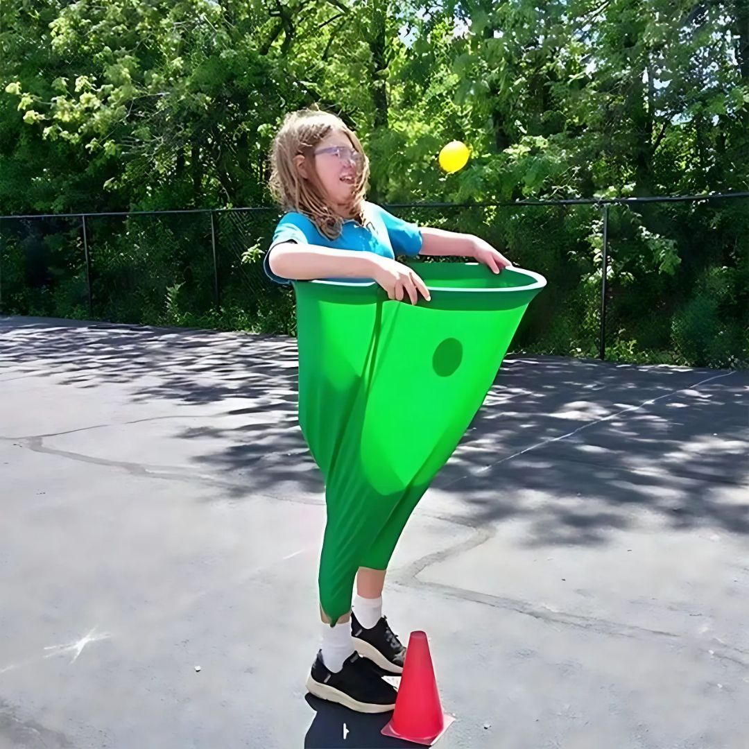 Granny Pants Yard Game – Giant Hilarious Outdoor Catch Game with Oversized Pants & Bouncy Balls