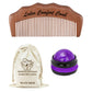 Labor Comfort Comb & Stress Relief Massage Ball- Wooden Labor comb for Pregnant Women, Delivery Essentials, Birthing Combs