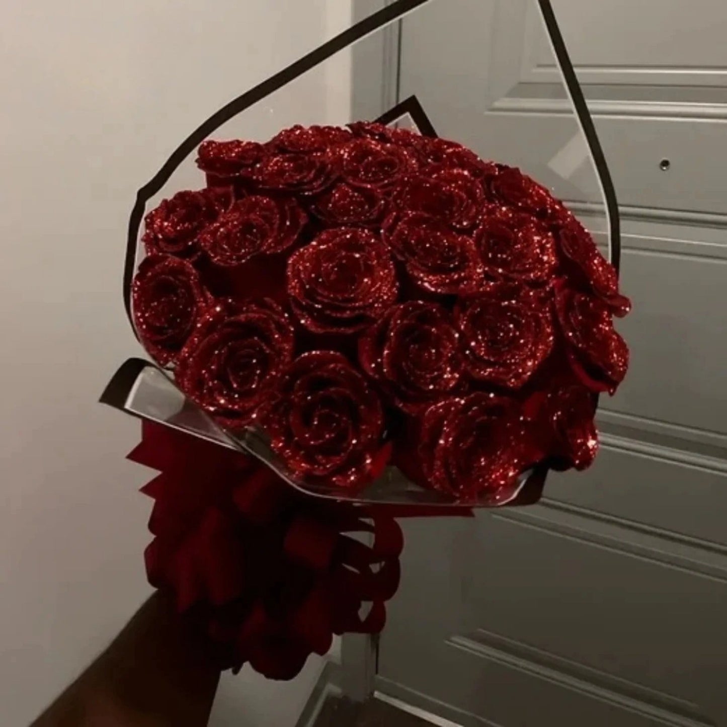 Glitter Rose Bouquet