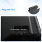 Portable Laptop Screen Extender- 14" Dual Monitor for Laptop with Built-in Speakers