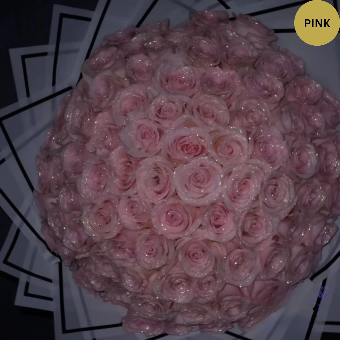 Glitter Rose Bouquet
