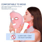 LED Face Mask for Anti-Aging, Skin Firming & Radiant Glow at Home, LED Red Light Therapy Mask for Face & Neck