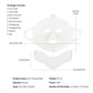 LED Face Mask for Anti-Aging, Skin Firming & Radiant Glow at Home, LED Red Light Therapy Mask for Face & Neck