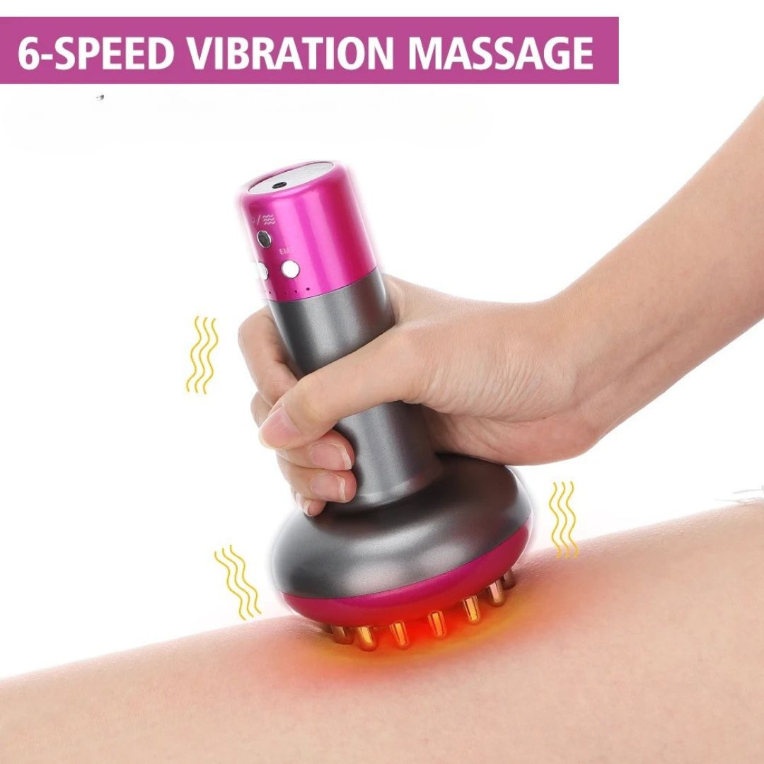 Electric Cellulite Massager, Portable Lymphatic Drainage Device